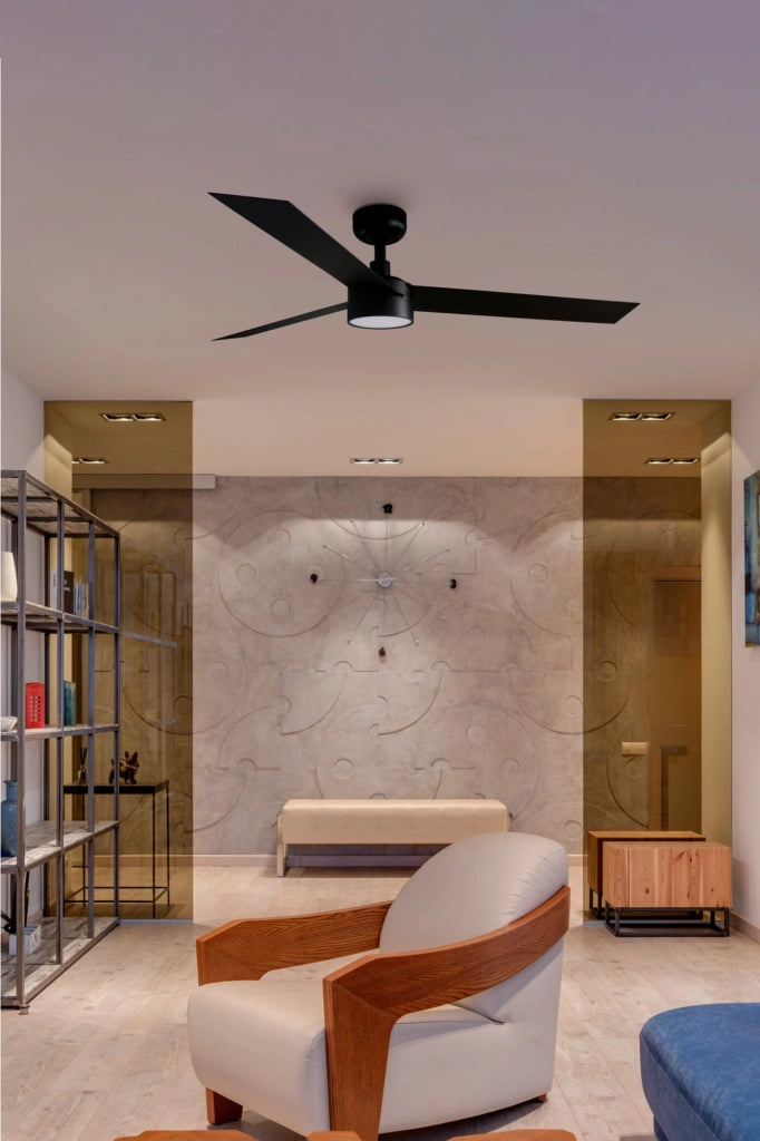 CRUISER L LED, Ventilatore con Luce, Faro Barcelona