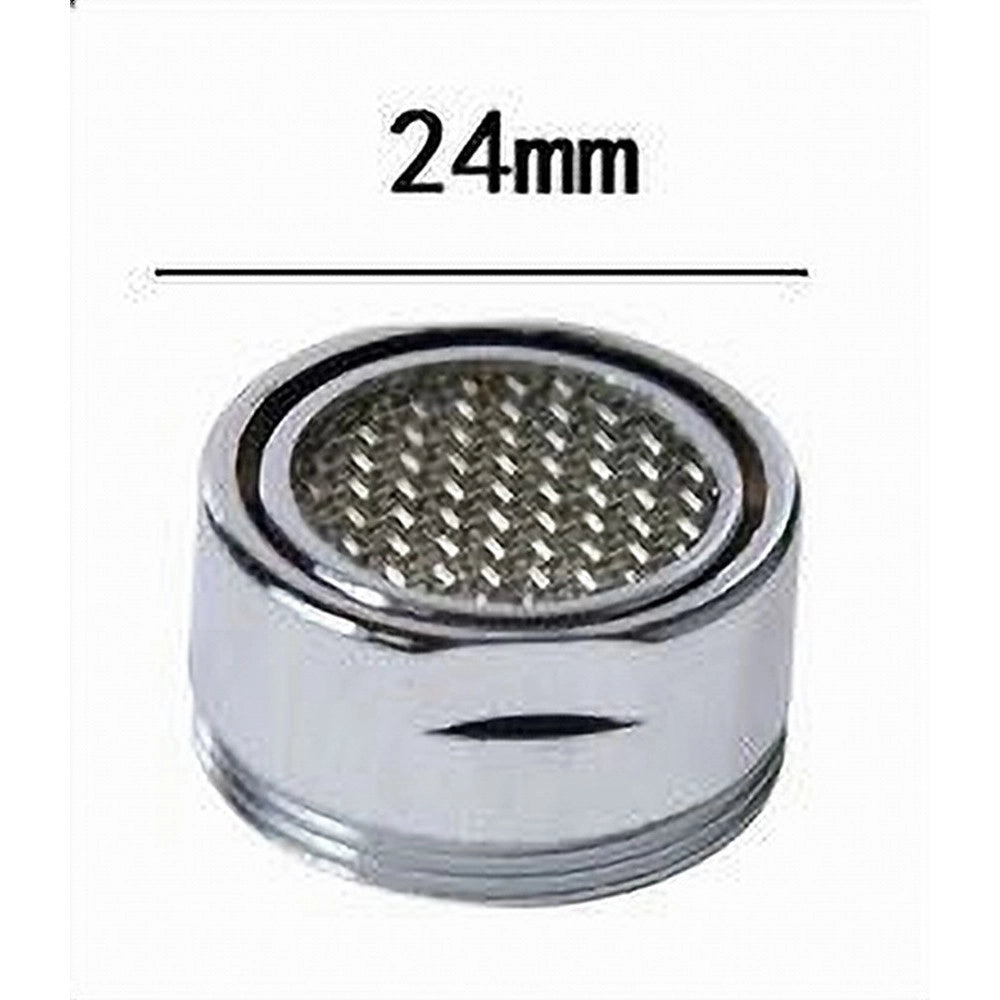 Trade Shop - Set 4pezzi Aeratore 24mm Per Rubinetto M24 In Abs Filtro Acqua Guarnizioni 59035 -