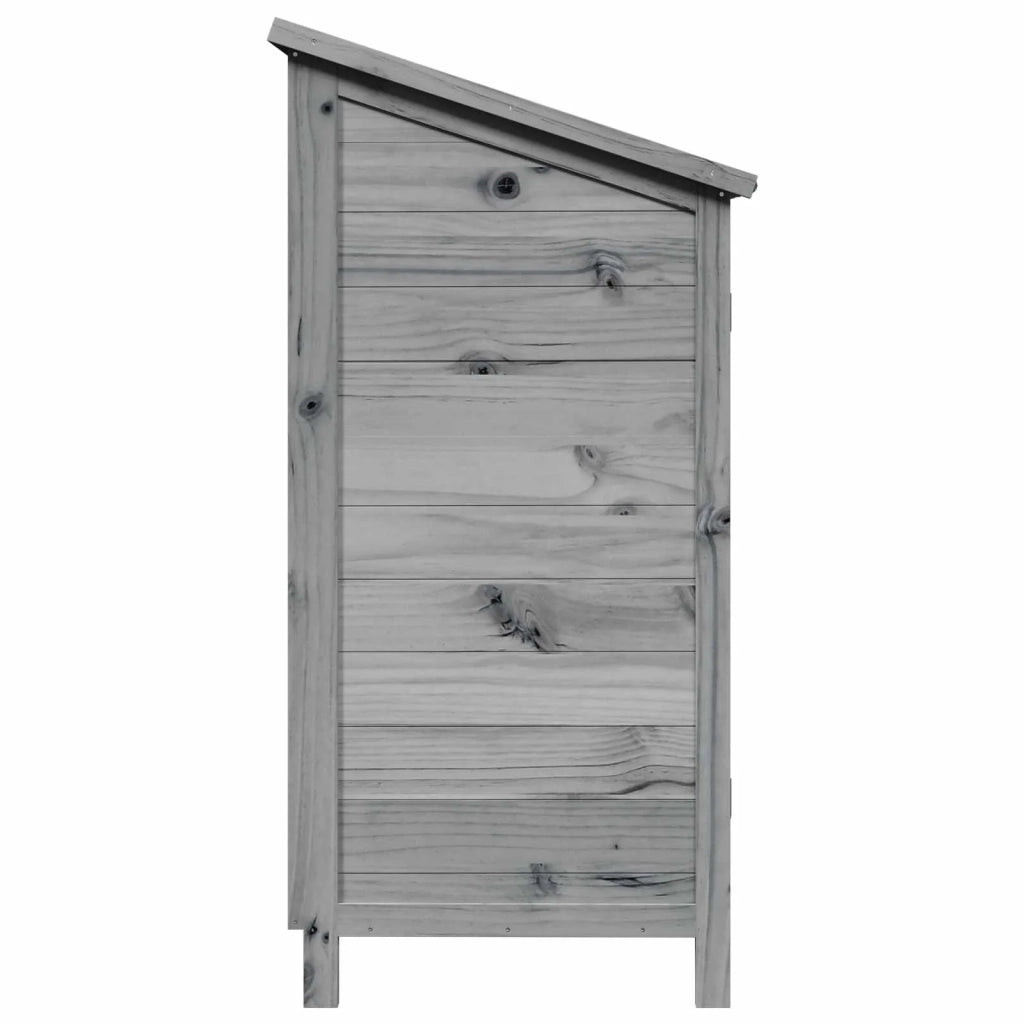 Capanno da Giardino Grigio 59 x 56 x 113,5 cm CFW9351244