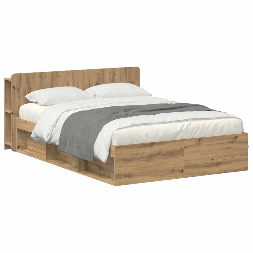 Telaio del letto con storage Rovere Artigianale 150 x 200 cm 3433391