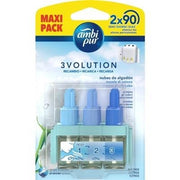 AMBIPUR DEODORANTE PER AMBIENTE RICARICA DA 20ML IN SET DA  2 PEZZI NUVOLE DI  COTONE