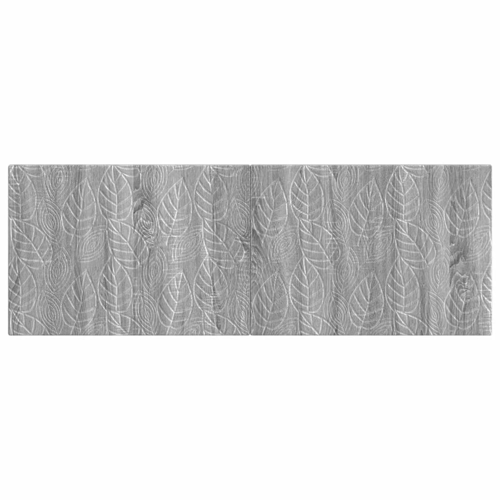 Testiera da Muro DELFT Sonoma grigio Legno ingegnerizzato 897181