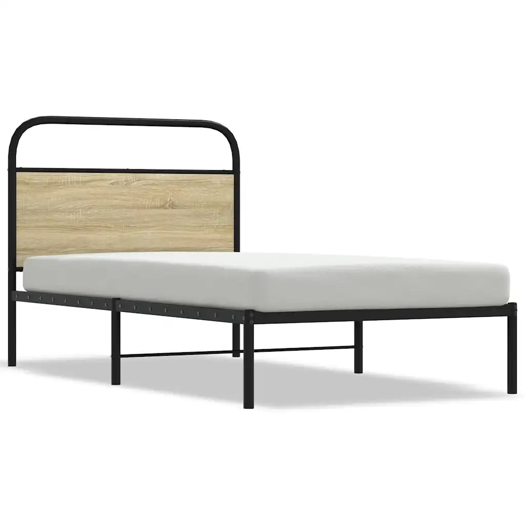Giroletto senza Materasso Rovere Sonoma 90x200 cm in Truciolato 4100251