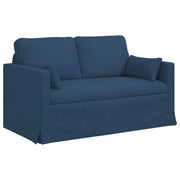 Divano | Divano da soggiorno | Sofa Blu 139 x 78 x 80 cm Tessuto
