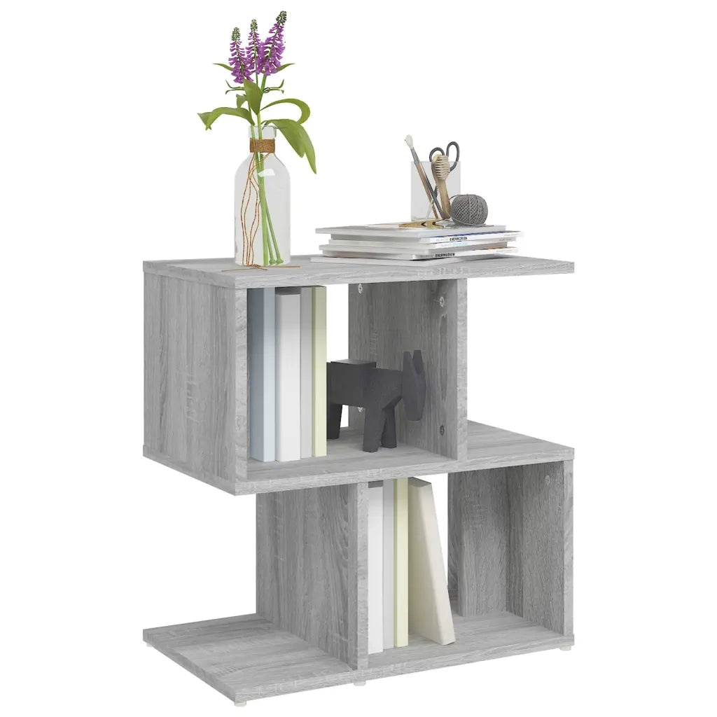 Comodino Grigio Sonoma 50x30x51,5 cm in Legno Multistrato 815830