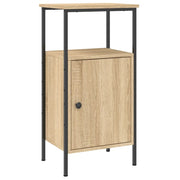 Comodino | Armadio da Notte | Mobiletto da notte Rovere Sonoma 41x31x80 cm in Legno Multistrato