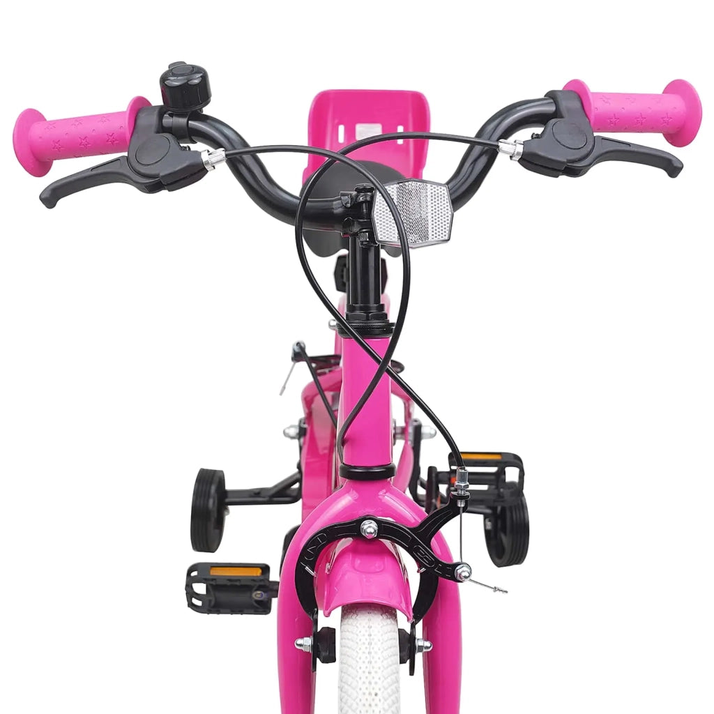 Bicicletta per Bambini 12 Pollici per bambini di 2-4 anni Rosa 42009431