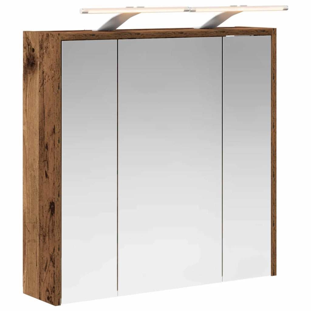Mobiletto per specchio da Bagno | Armadio da bagno Legno vecchio
