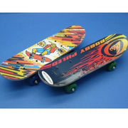 Trade Shop - Skateboard Skate In Legno Varie Fantasie Colorato Bambini Ragazzi 61cm -