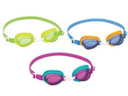 OCCHIALI PISCINA HIGH STYLE PER BAMBINI  +3  ANNI  (art.21002)    BESTWAY