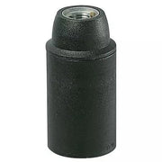 PORTALAMPADA E14 M10X1 CM/LISC NERO