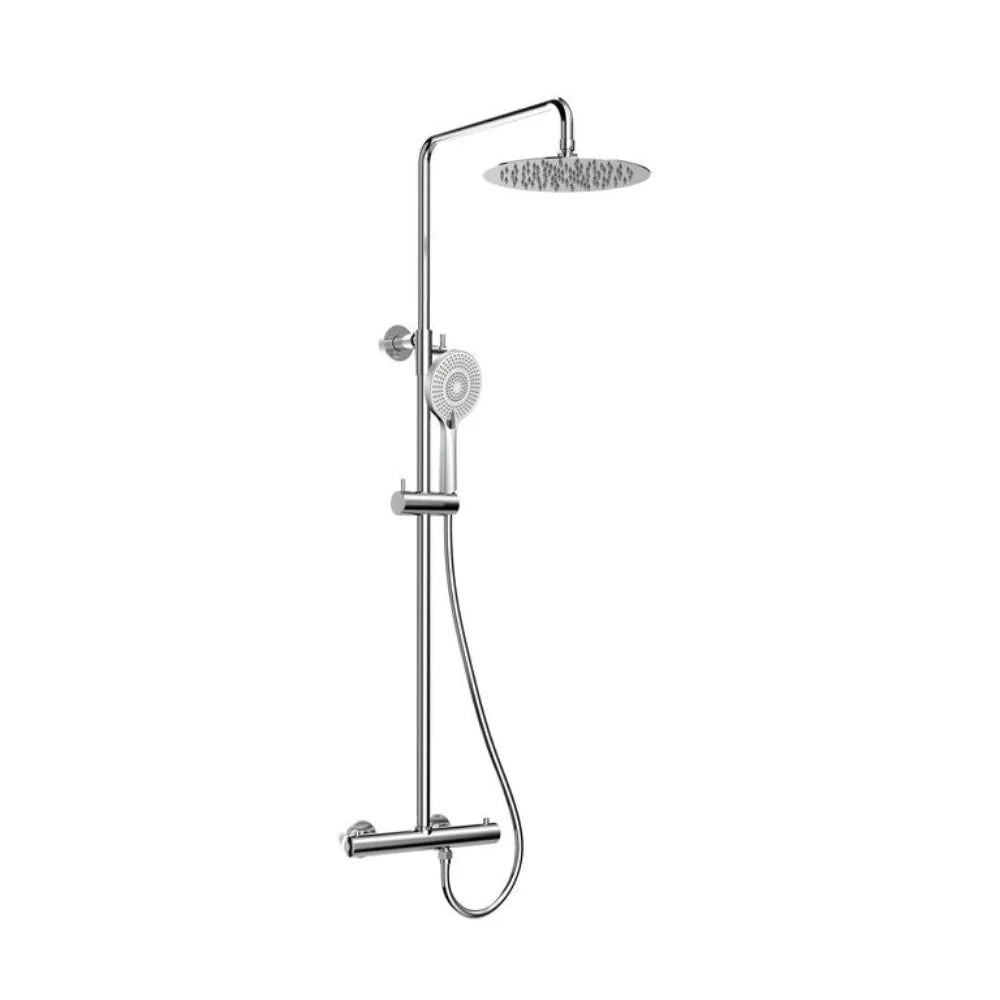 Colonna doccia termostatica ROUND ELITE - cromo