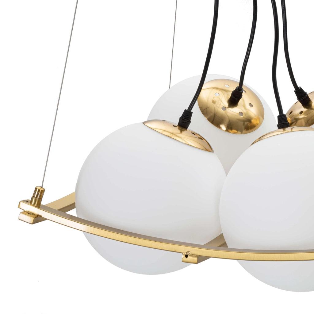 Dariniti, Lampada da Soffitto Necessarie 4 Lampadine, oro