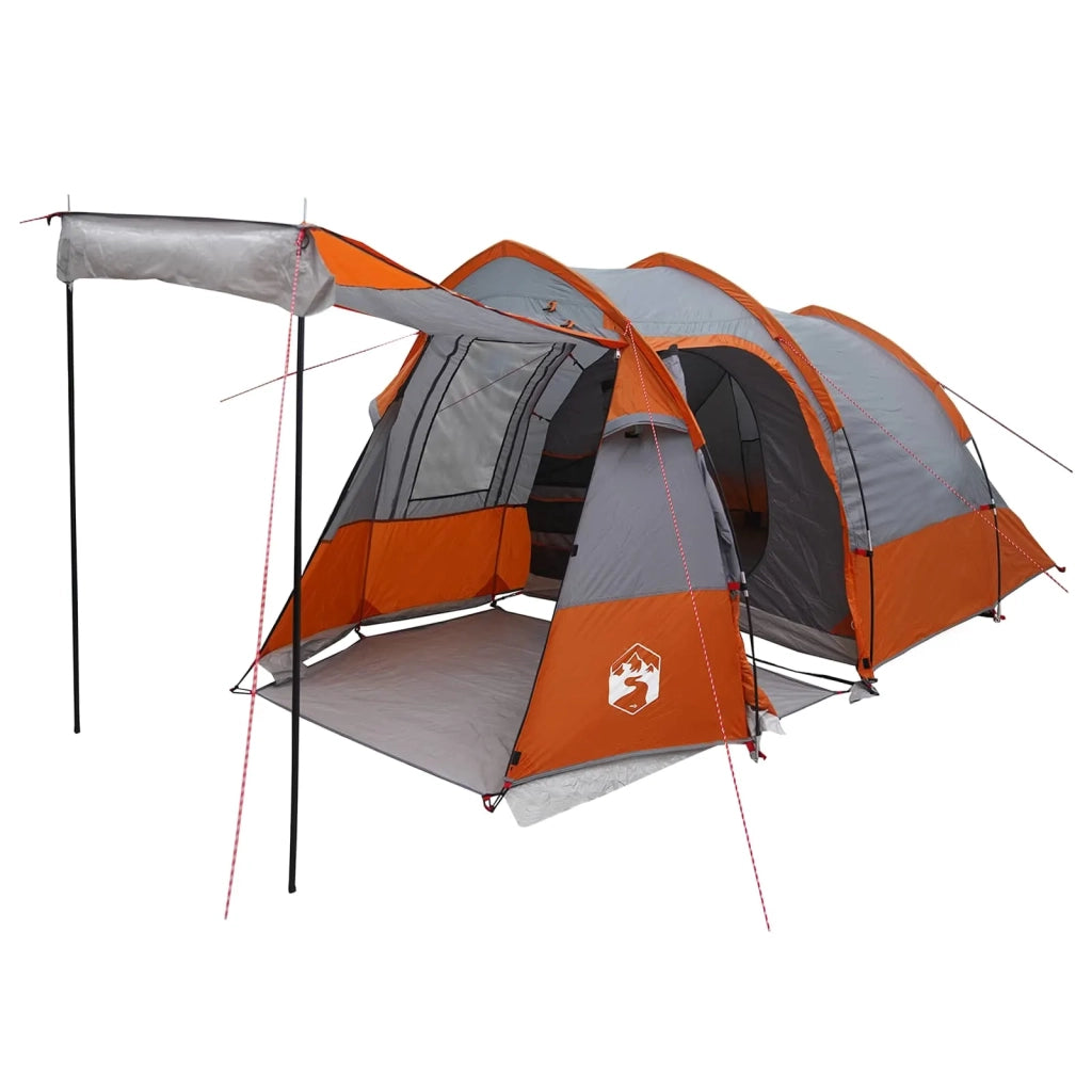 Tenda a tunnel Grigio e arancione 390 x 215 x 152 cm 42017444