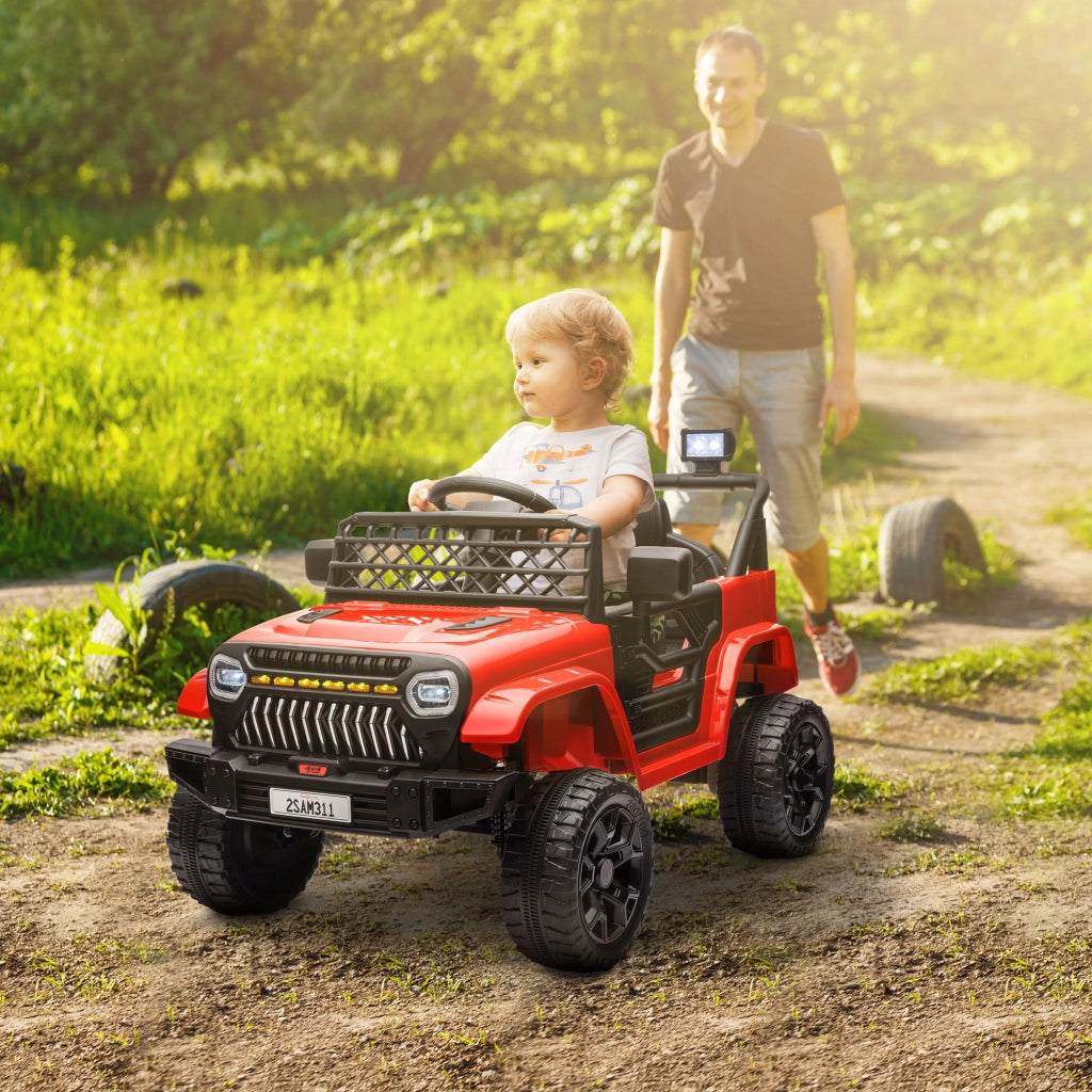 Auto Elettrica per Bambini con Telecomando ¨C zephmum ¨C Rosso 12V