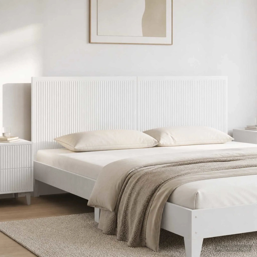 Testiera da Muro EDE Bianco Legno ingegnerizzato 896065