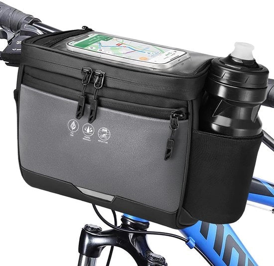 Tas per bicicletta 3,5 l impermeabile - Isolato - Borse - Riflettente - Cinturino a spalla - Duraturo 600D tessuto Oxford - Tas da sella