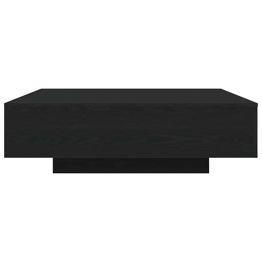 Tavolino da Salotto-Tavolino da soggiorno-Tavolo Rovere Nero 100 x 100 x 31 cm 583232