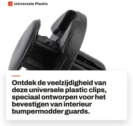 Clips di plastica di alta qualità - Bevande interne per auto - Klemme per parafango - Impermeabili - Duraturo - Installazione facile (20 pezzi)