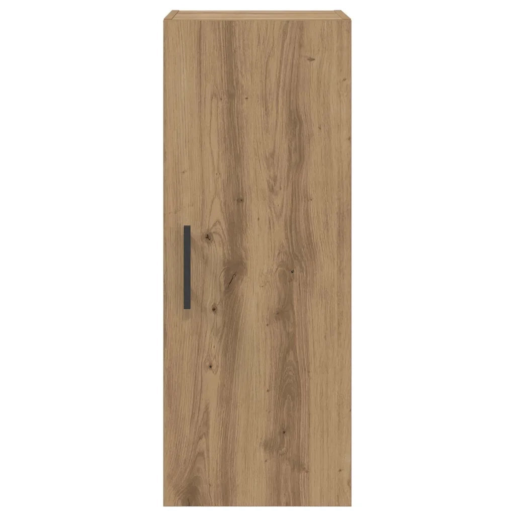 Pensile | Mobile a Parete Rovere artigianale 34,5 x 34 x 90 cm Legno multistrato