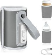 Flessenwarmer Portatile - Flessenwarmer per Viaggio - Flessenwarmer Senza Fili - Flessenwarmer per Uso Esterno - Riscaldamento Rapido