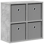 Credenza | Madia | Buffet da pranzo | Armadio da pranzo con cassetto Grigio cemento 49,5 x 22 x 47 cm