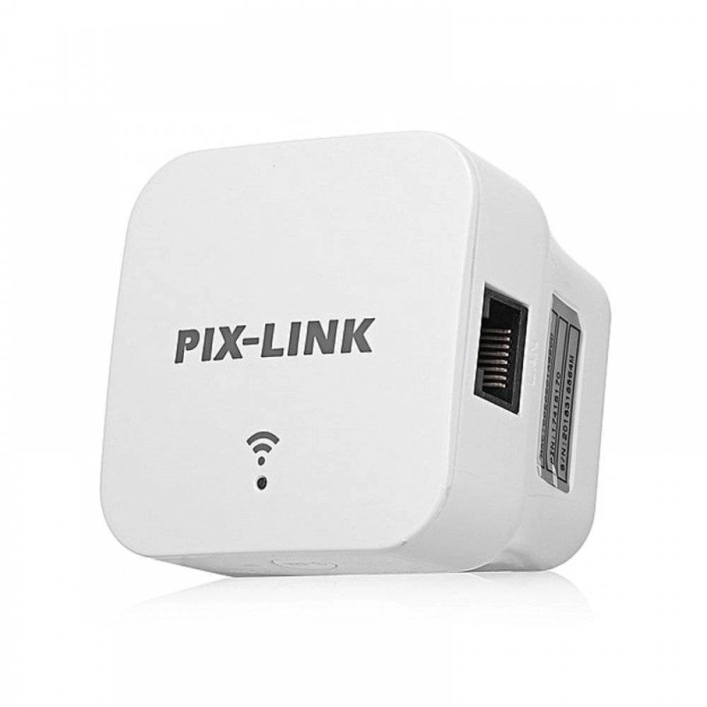 Trade Shop - Ripetitore Di Segnale Wifi Wireless-n 300mbps Senza Fili Compatto Wps Lv-wr12 -