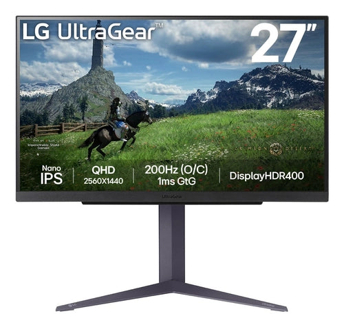 LG 27GS85QX-B Monitor PC 68,6 cm (27") 2560 x 1440 Pixel Quad HD LCD Nero