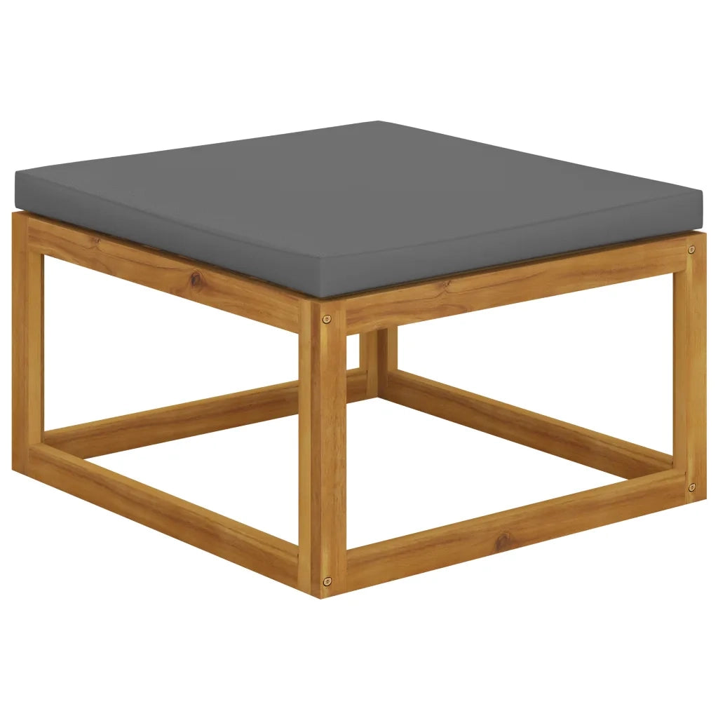 Set Divani da Giardino 4 pz | Set Salotto da Giardino con Cuscini in Massello di Acacia