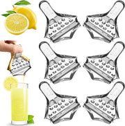 6 pezzi Citrus Spremutrice Manuale in Acciaio Inox - Citrus Spremutrice Manuale per la Spremutura - Spremutrice Citrus Riciclabile per Cucine, Bar e Ristoranti