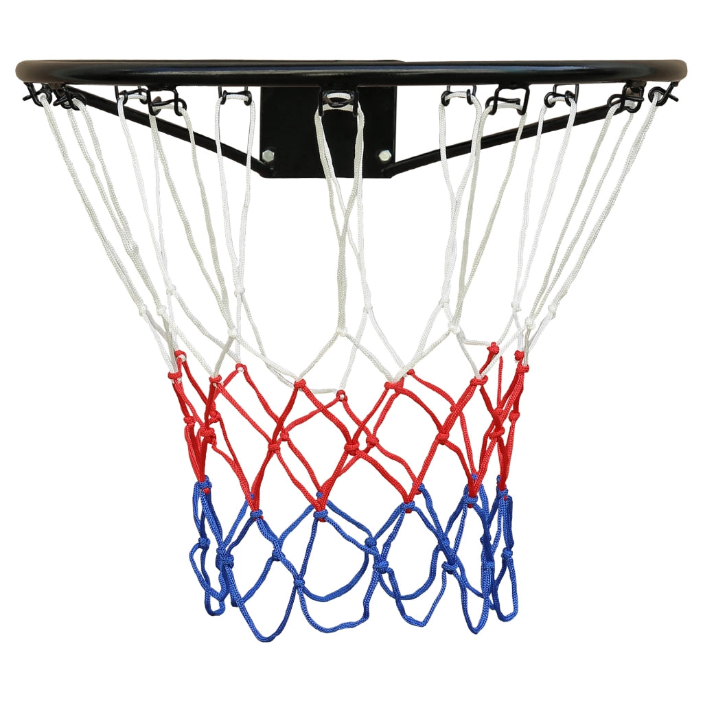 CANESTRO Da Parete 45 cm Nero in Ferro e Nylon