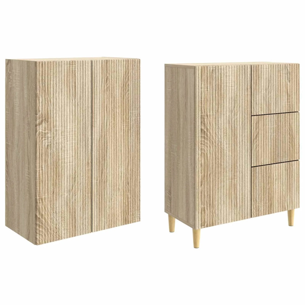 Set di armadi 2 pcs 66 x 34,5 x 90 cm Legno ingegnerizzato 3416576