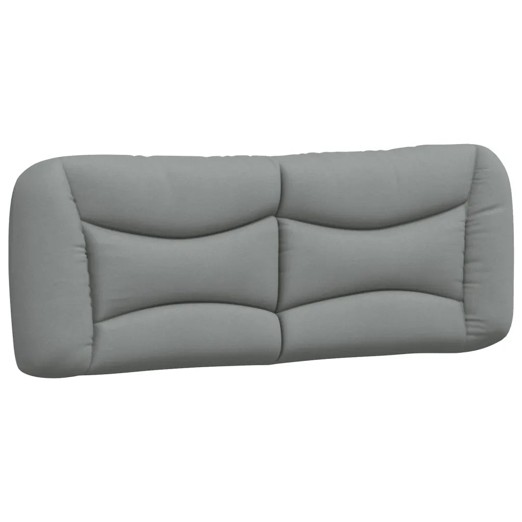 Letto con Materasso Hvar Grigio Chiaro180x200 cm Tessuto 3208548