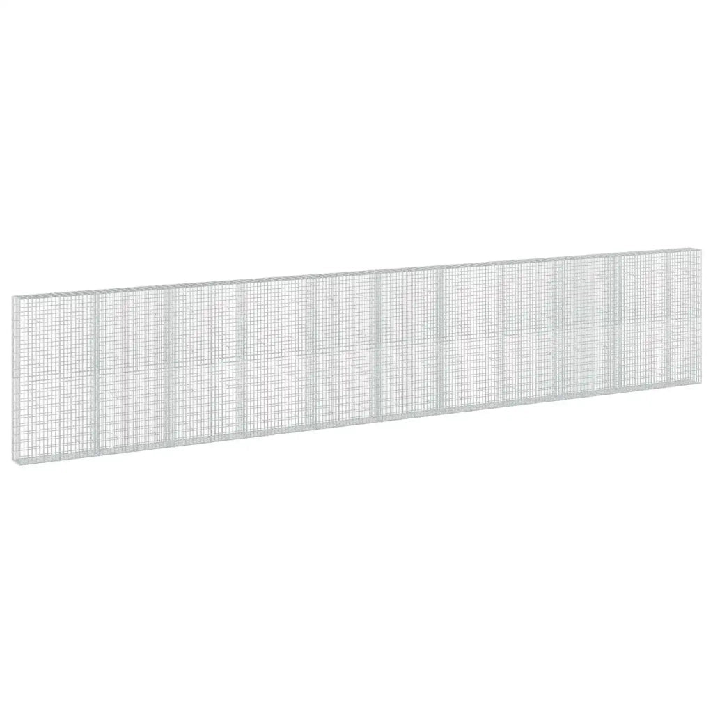 Gabione con Filo da 3,5 mm e Rete da 5x10 cm 1050x30x200 cm 3462783