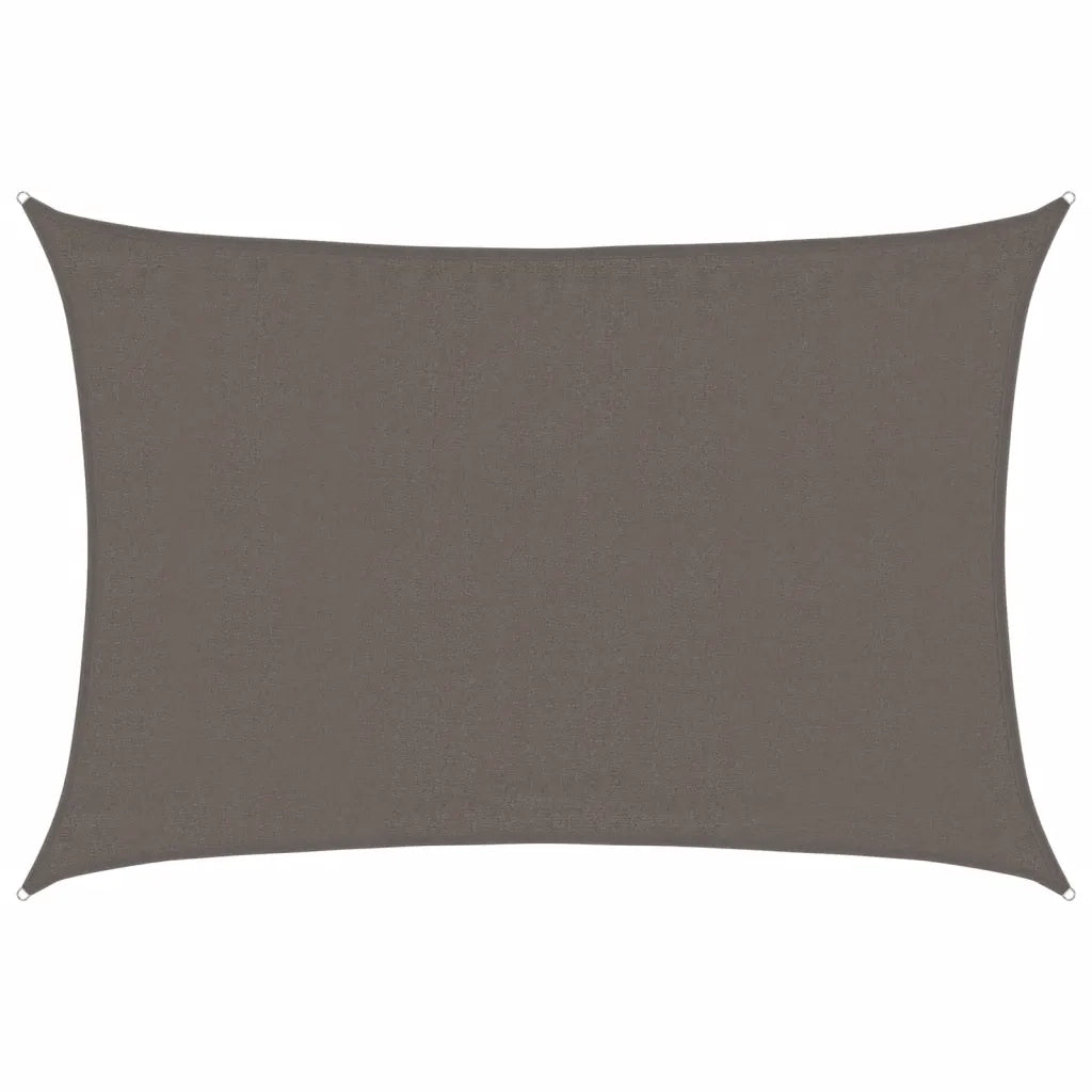 Vela Parasole 160 g/mÂ² Antracite 3,5x5 m in HDPE
