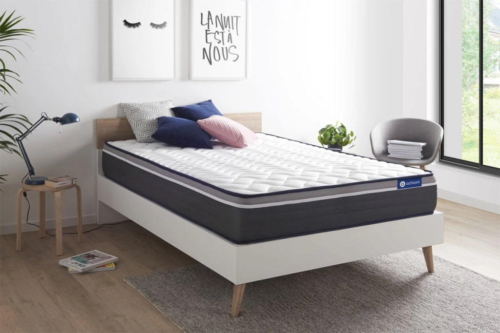 Materasso matrimoniale Actilatex plus 140x210cm - Spessore : 26cm - Lattice e memory foam - Molto rigido