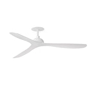 FARO Ventilatore a soffitto da incasso Ø1320 mm in acciaio bianco opaco motore DC 6 velocita funzione inversa per soffitti inclinati Gotland Recess FARO-33446R