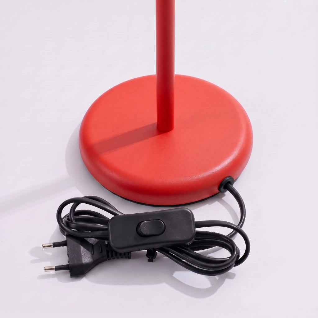 Lampada da tavolo RAYO rossa