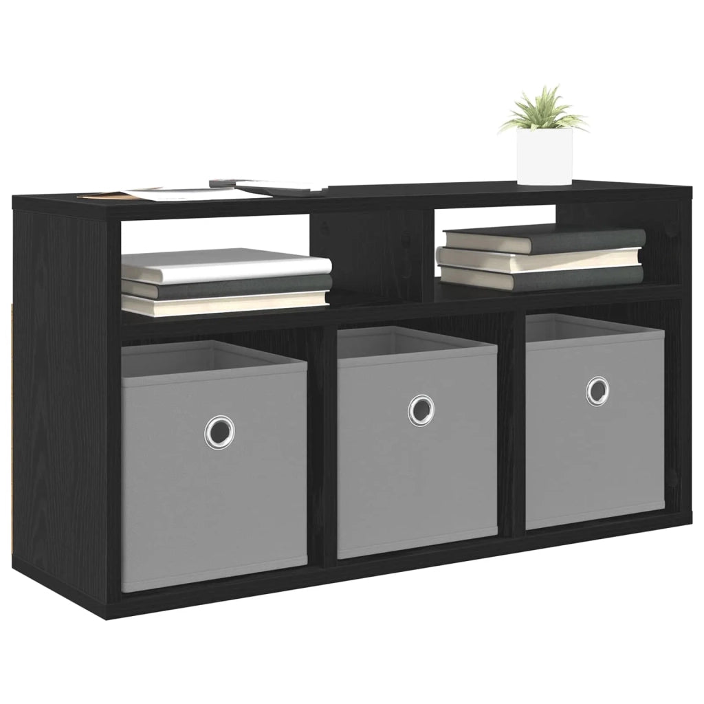 Lowboard con cassetto Rovere Nero 72 x 22,5 x 38 cm CFW9445957