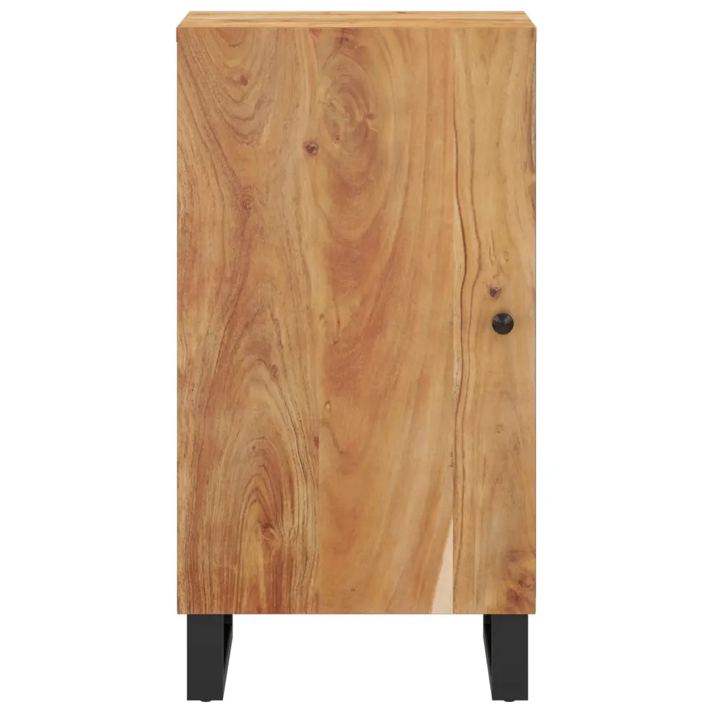 Credenza con Anta 40x31x75 cm in Legno Massello di Acacia 352910