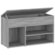 Scarpiera | Mobile per scarpe Grigio Sonoma 80x30x45 cm in Legno Multistrato