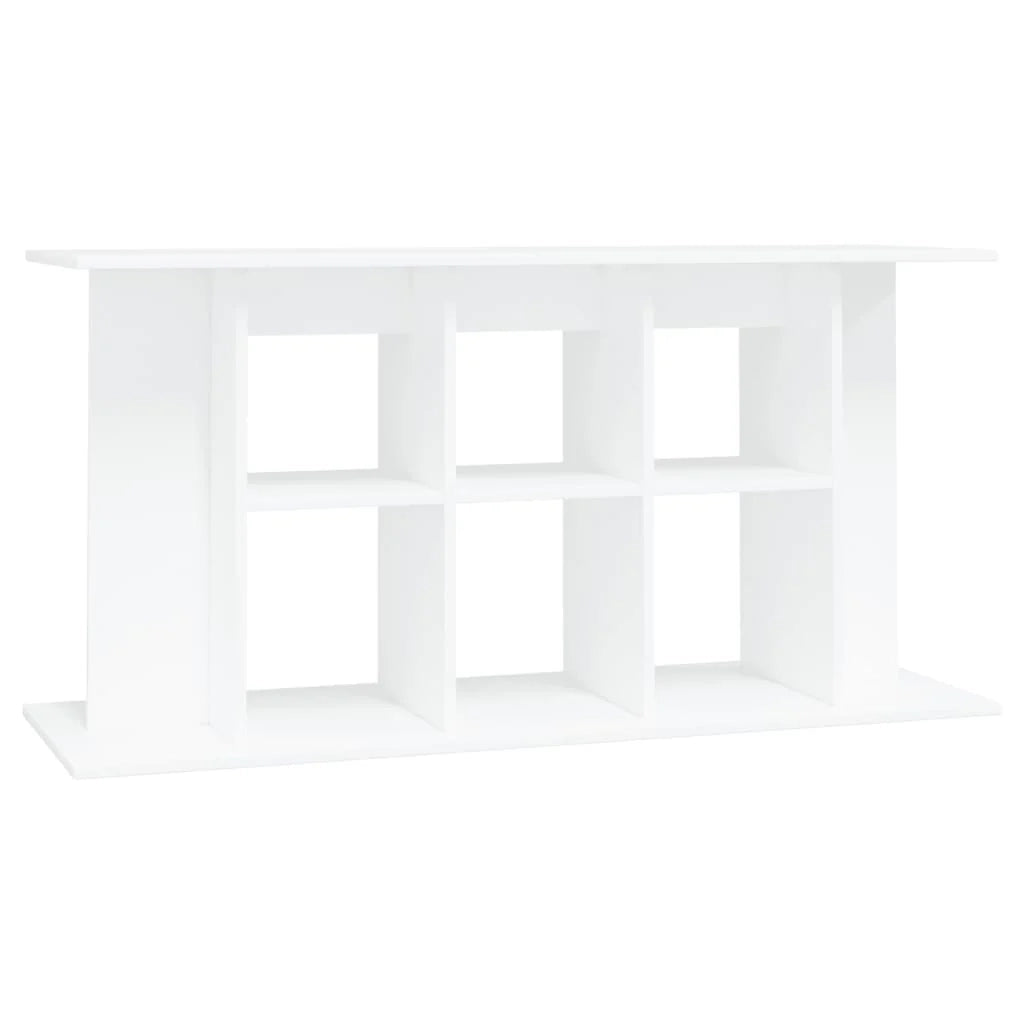 Base per mobiletto acquario 120 x 40 x 60 cm legno ingegnerizzato bianco 02_0045047