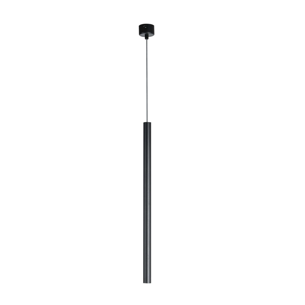 Lampada a sospensione Lungo Light Prestige nera G9 1 luce