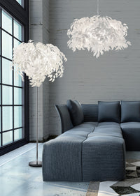 Piantana da Interno  E14 in Metallo Cromo