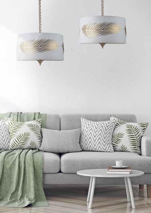 Lampada pendente House in Metallo Farn Oro