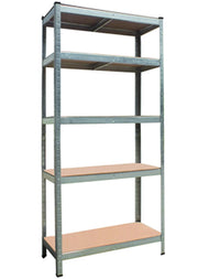 SCAFFALE IN KIT 5 RIPIANI IN LEGNO  5 ripiani cm.90x40x180h.    ALTE
