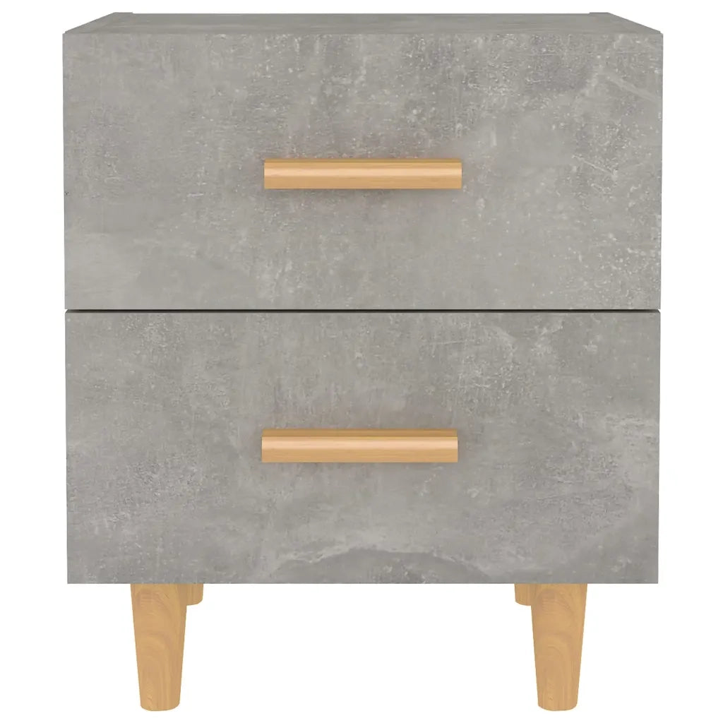 Comodino Grigio Cemento 40x35x47,5 cm cod mxl 30755