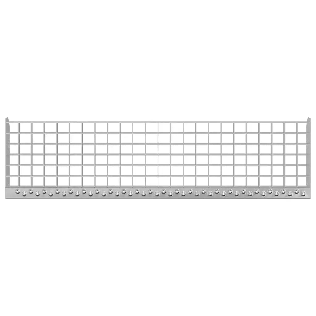 Tappetino per Scale | Gradino in Griglia 90x24x7 cm Acciaio Zincato