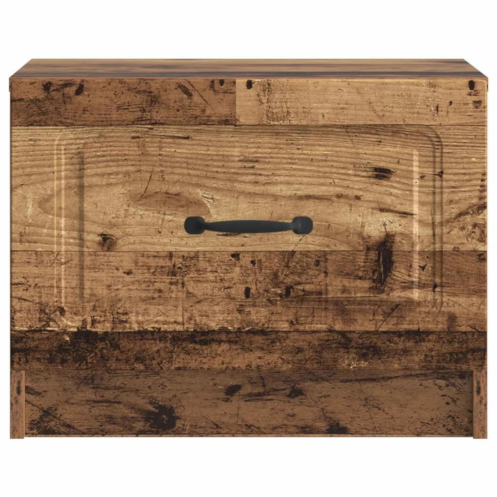 Tavolino da salotto con cassetto Legno antico 49 x 50 x 37 cm