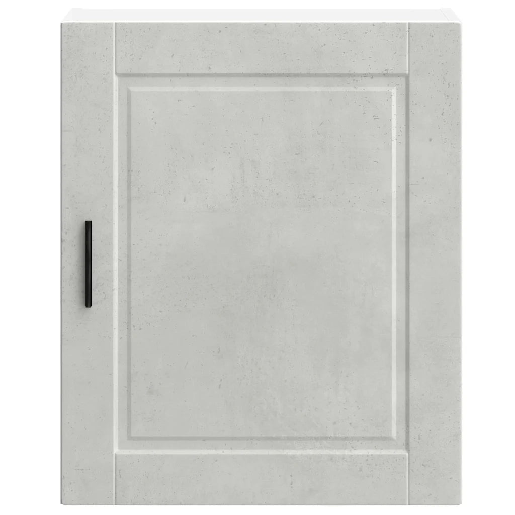 vidaXL Pensile da Cucina Porto Grigio Cemento in Legno Multistrato